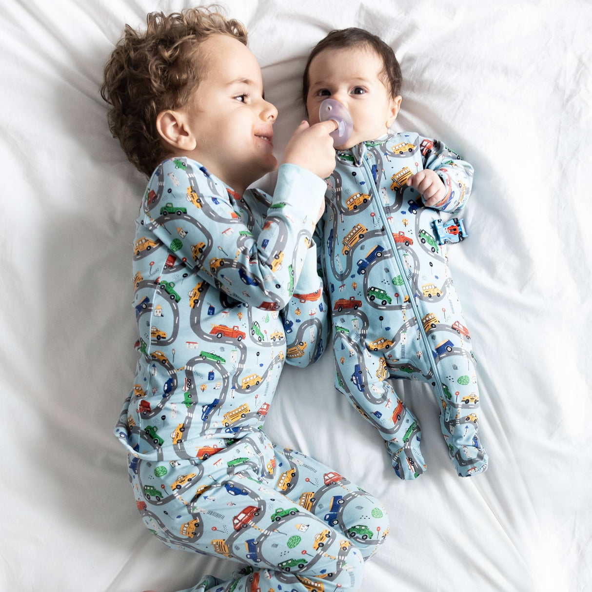 Organic Kids Pajamas - Cars