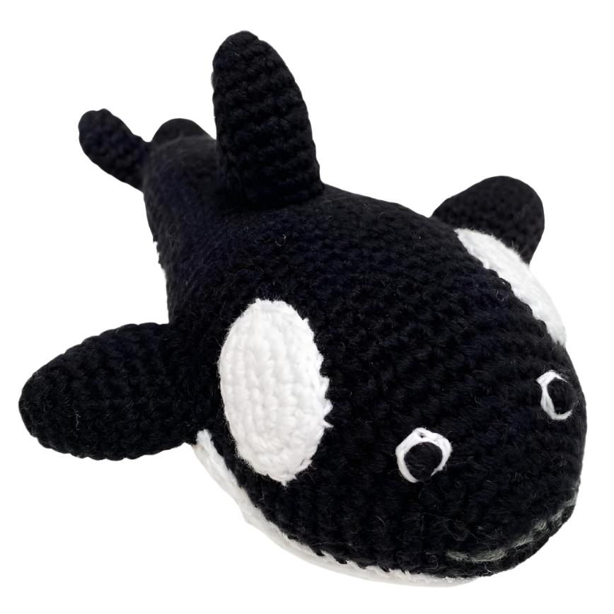 Beach Baby Toy - Orca Rattle