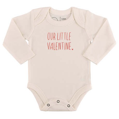 long sleeve graphic bodysuit | little valentine - HoneyBug 