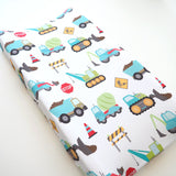 Changing Pad Cover - Construction Trucks