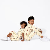 PAW Patrol: Classic Bamboo Terry Daywear Girls' Short Sleeve Dress - HoneyBug 