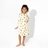 PAW Patrol: Classic Bamboo Girls' Long Sleeve Dress - HoneyBug 