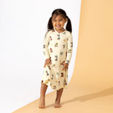 PAW Patrol: Classic Bamboo Girls' Long Sleeve Dress - HoneyBug 