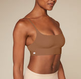 Bliss Scoop Bralette - Brown