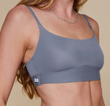 Bliss Scoop Bralette - Steel