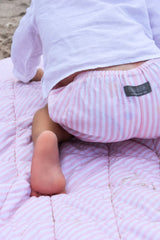 Playmat | Palm Beach pink stripe