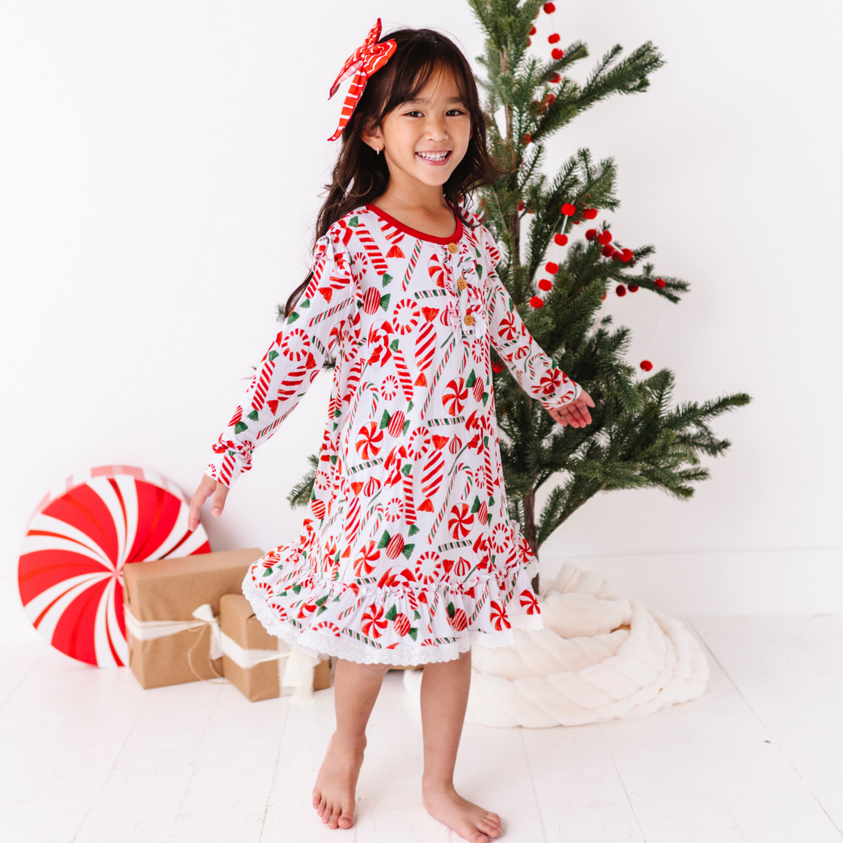 Pretty in Peppermint Kids Gown