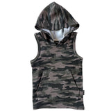 BAMBOO HOODIE TANK- Chris Camo