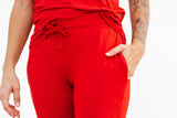 MAMA JOGGERS- Red