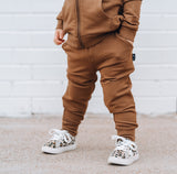 JOGGERS- Bark Bamboo French Terry