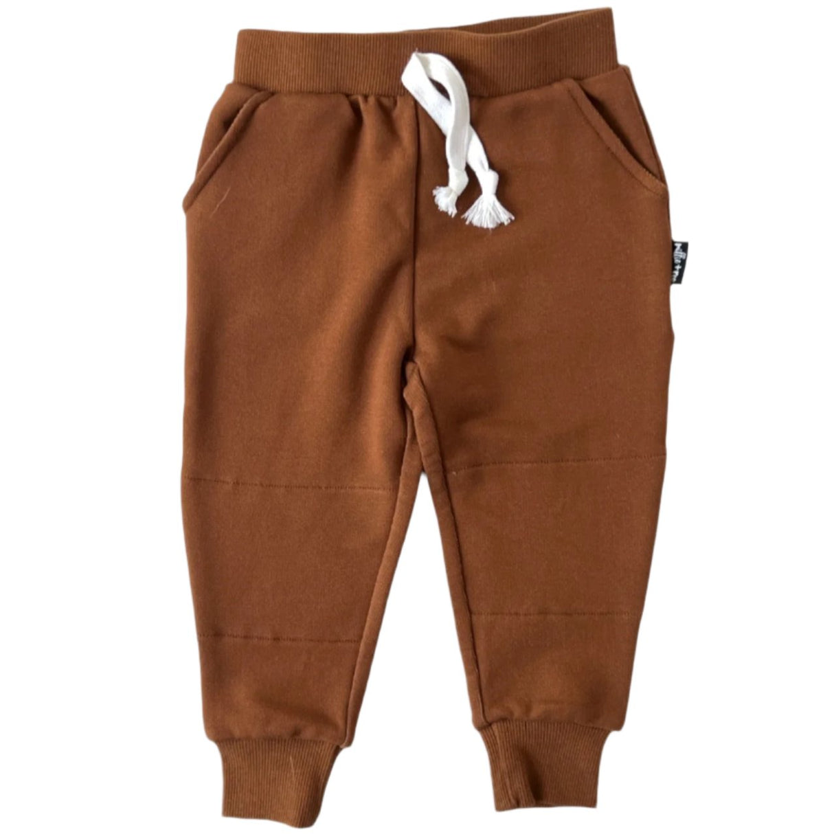 JOGGERS- Bark Bamboo French Terry