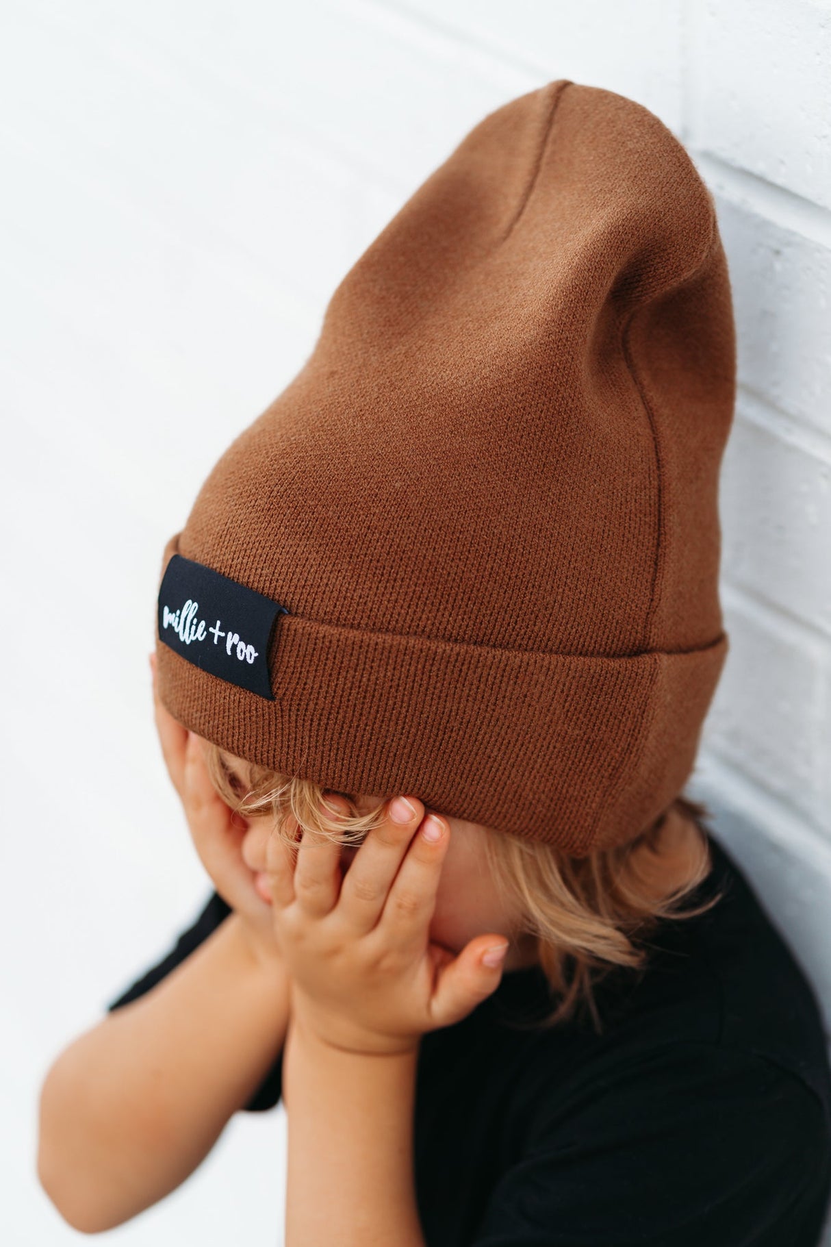 BAMBOO CUFF BEANIE- Bark