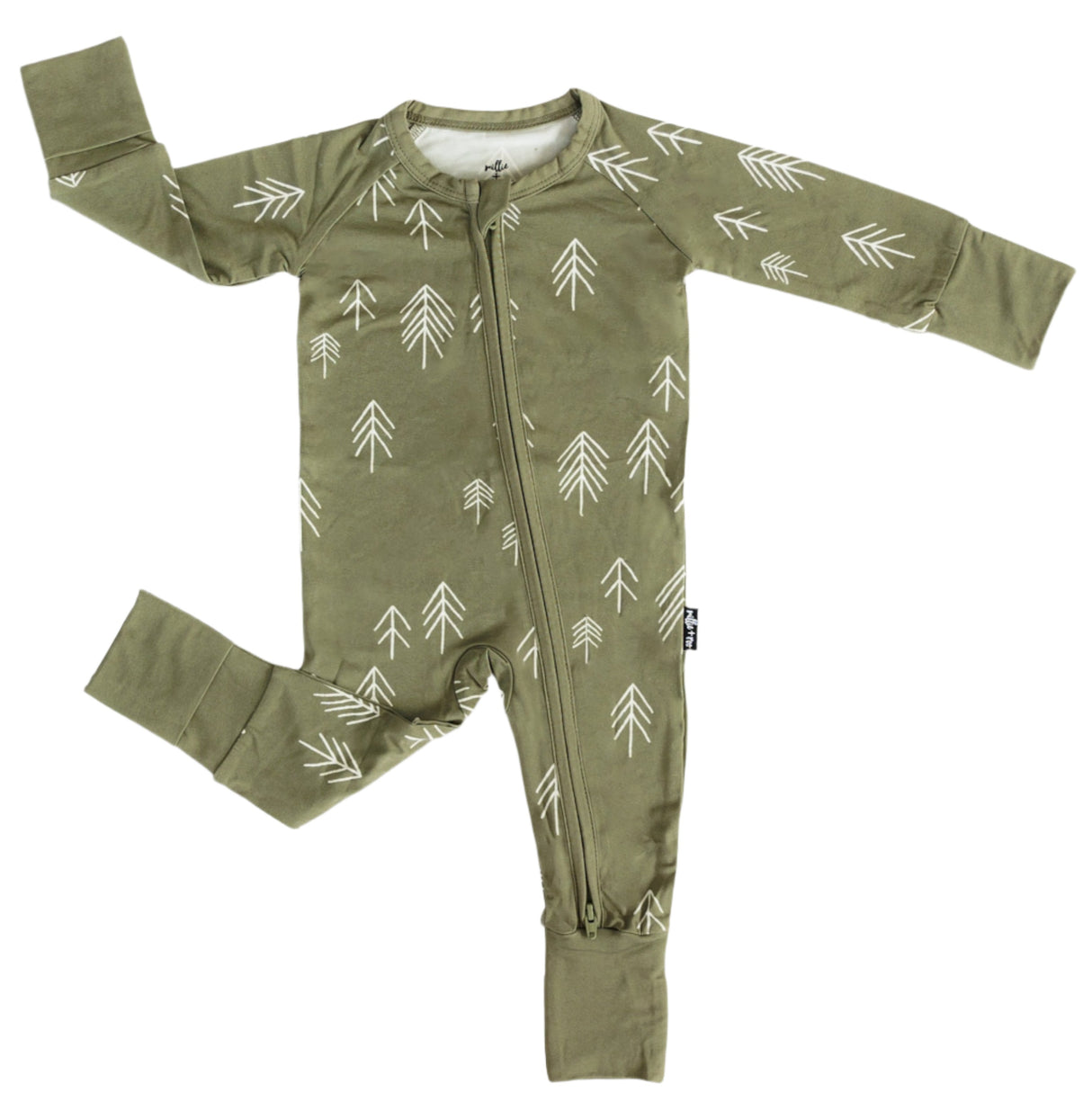 ZIP ROMPER- Trees