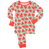 LONG SLEEVE 2 PIECE SETS- Kawaii Watermelon