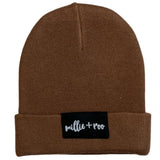 BAMBOO CUFF BEANIE- Bark