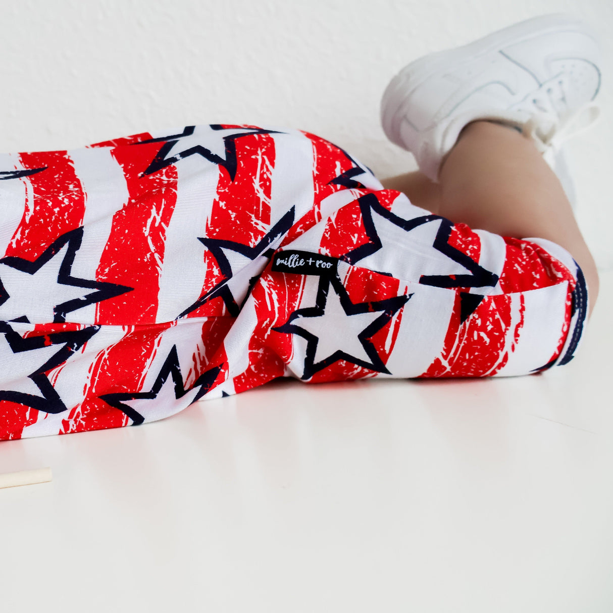 SHORTIE ZIP ROMPER - Stars + Stripes