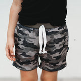 BAMBOO JOGGER SHORTS- Chris Camo