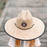 Straw Hat- Groovy Check