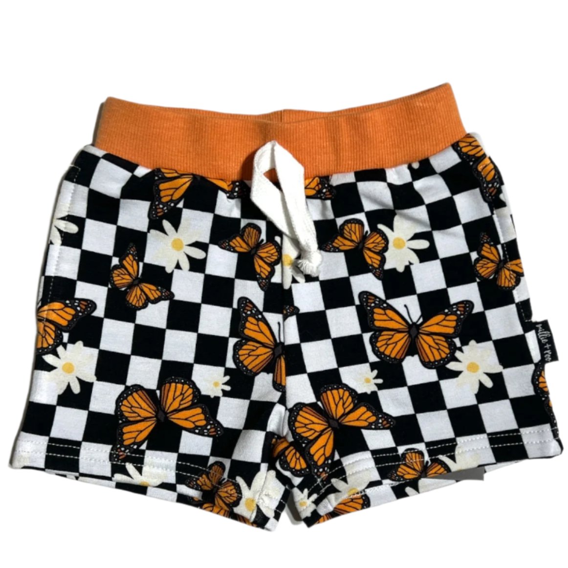 BAMBOO JOGGER SHORTS- Butterflies