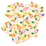 LONG SLEEVE 2 PIECE SETS- Kawaii Pineapple - HoneyBug 