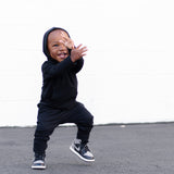 HAREM PANTS- Midnight Black - HoneyBug 