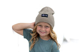 BAMBOO CUFF BEANIE- Mushroom - HoneyBug 