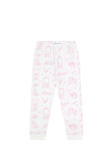 Pink Lone Star Toile Pajamas - HoneyBug 