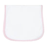 Pink Gingham Burp Cloth - HoneyBug 