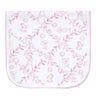 Pink Bears Trellace Burp Cloth - HoneyBug 