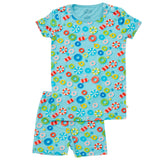 Shorts Pajama Set - Pool Floats