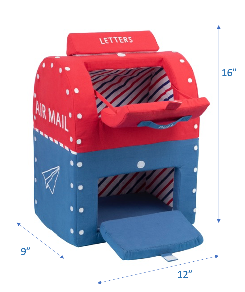 Plush "Air Mail" Post Box