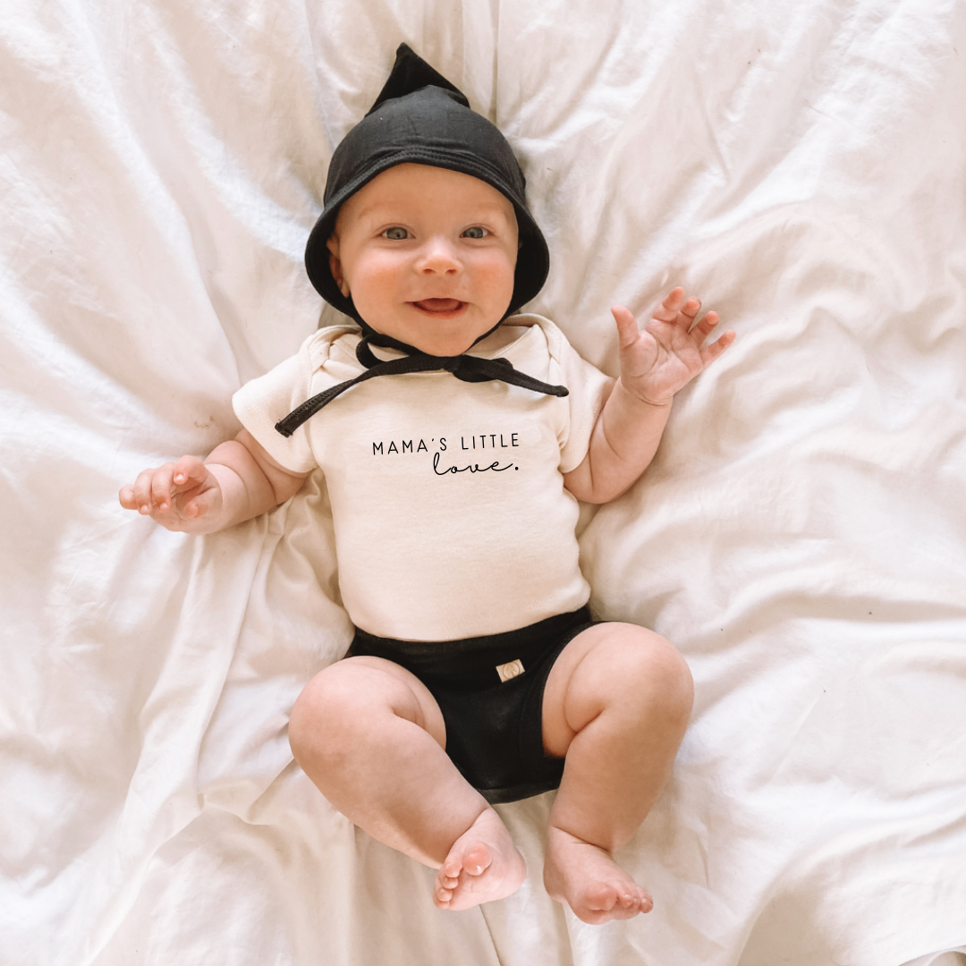 Short Sleeve Bodysuit | Mama's Little Love | Organic Cotton - HoneyBug 