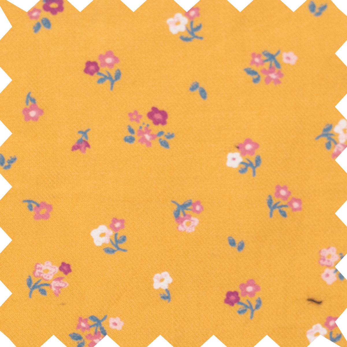 Girls' Ruffle Collar Long Sleeve Dress | Mustard and Pink - HoneyBug 