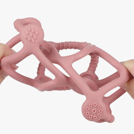 Haakaa Silicone Teething Ball - Blush