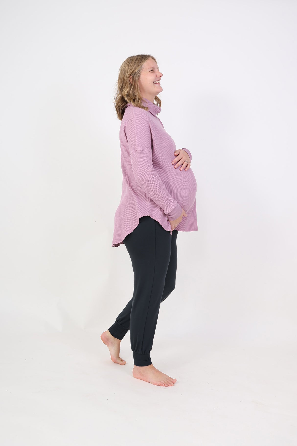 RUBY || MODAL SPANDEX MATERNITY LOUNGEWEAR JOGGER