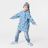 Lightning Bolt Recycled Waterproof Raincoat - HoneyBug 