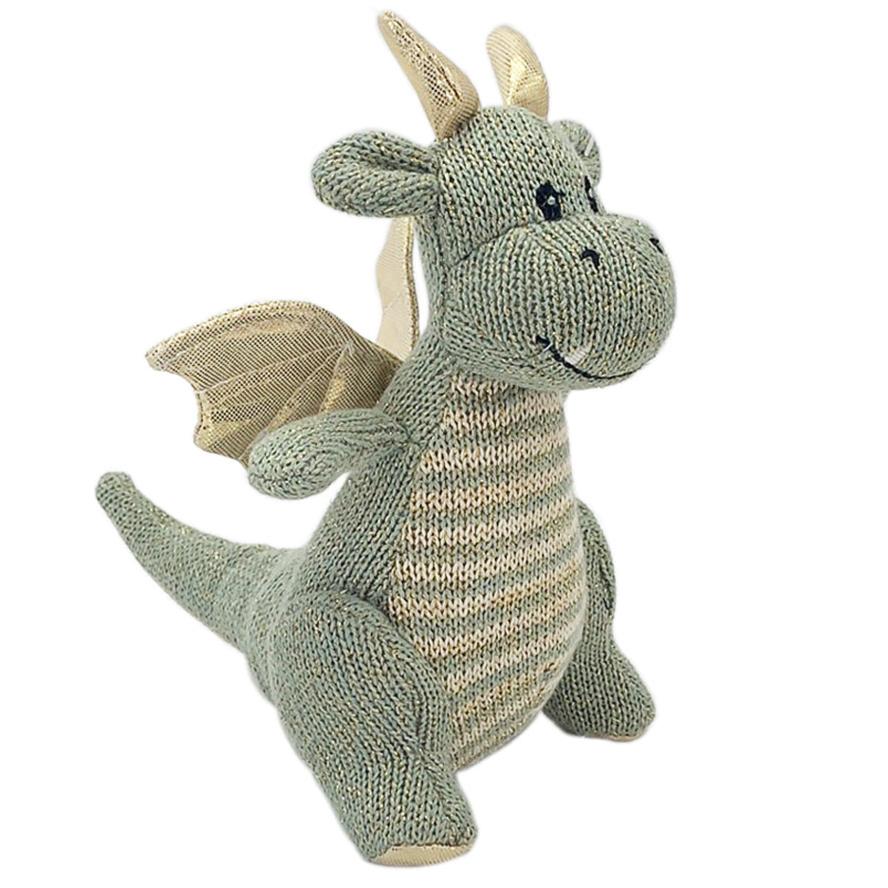 Dax Dragon Knit Rattle