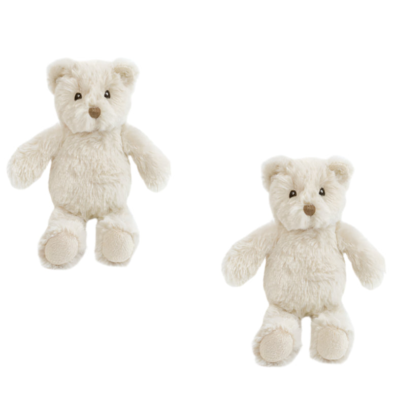 Huggie Bear Plush Rattle - 2PC Set