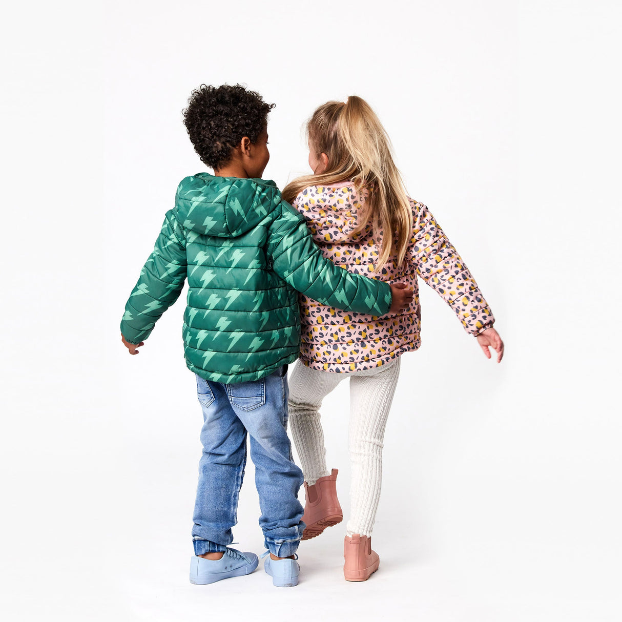 Leopard Love 2 in 1 Puffer Jacket - HoneyBug 