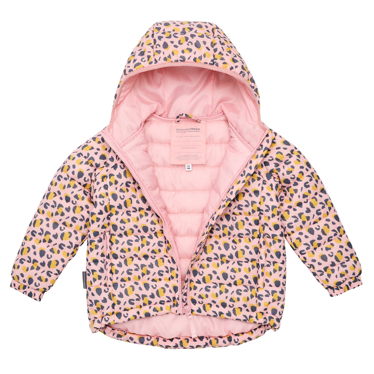 Leopard Love 2 in 1 Puffer Jacket - HoneyBug 