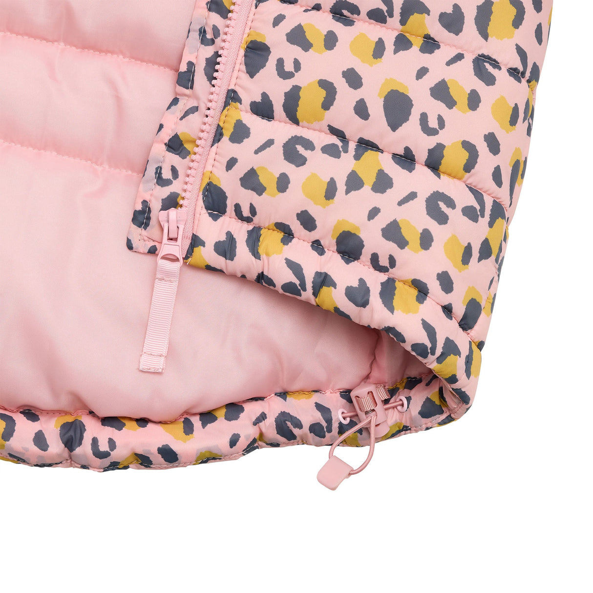 Leopard Love 2 in 1 Puffer Jacket - HoneyBug 