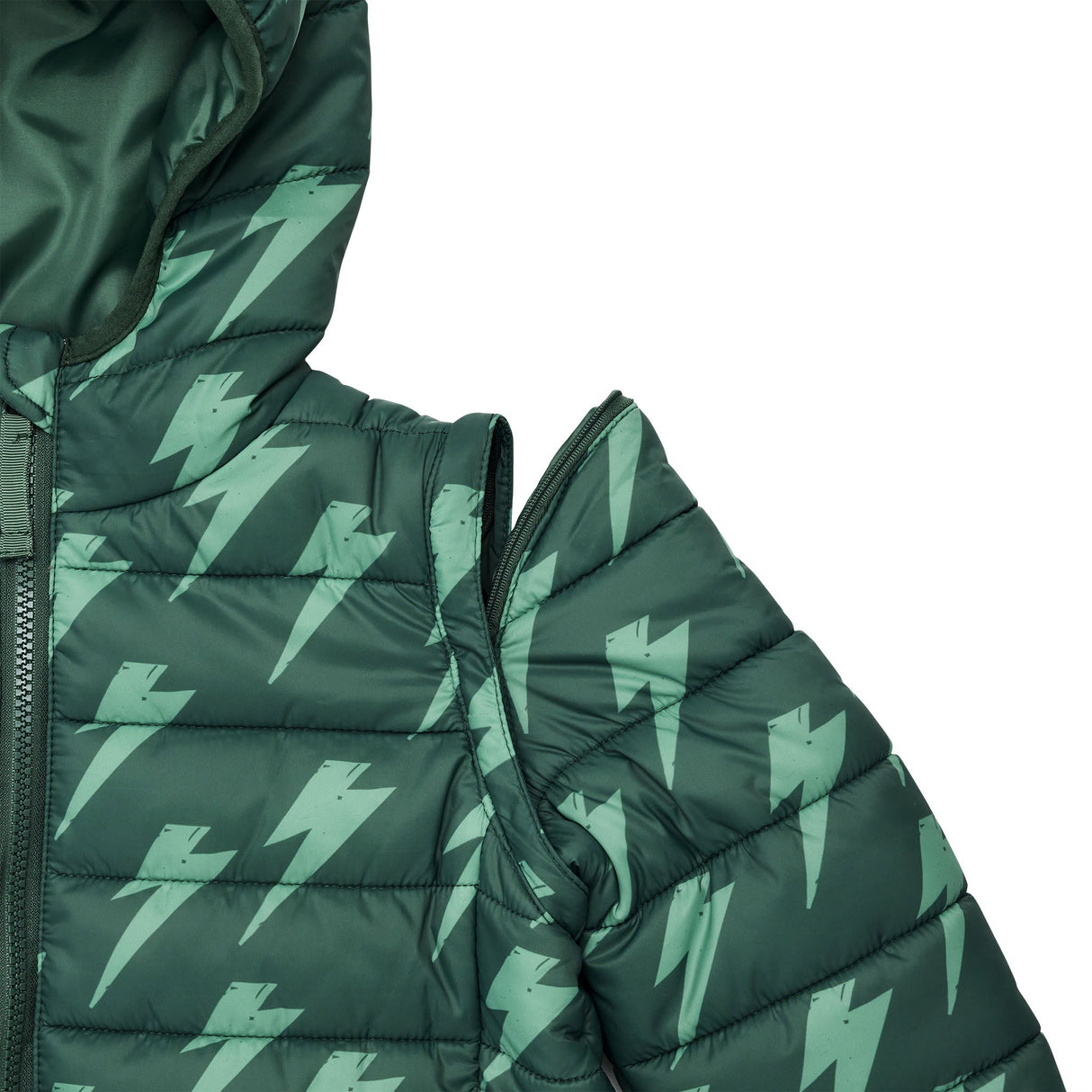 Native Bolt 2 in 1 Puffer Jacket - HoneyBug 