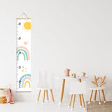 Canvas Kids Growth Chart - Rainbow