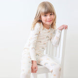 Rainbows Bamboo Kids Pajamas - HoneyBug 