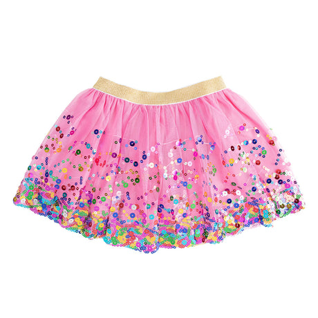 Raspberry Confetti Tutu - HoneyBug 