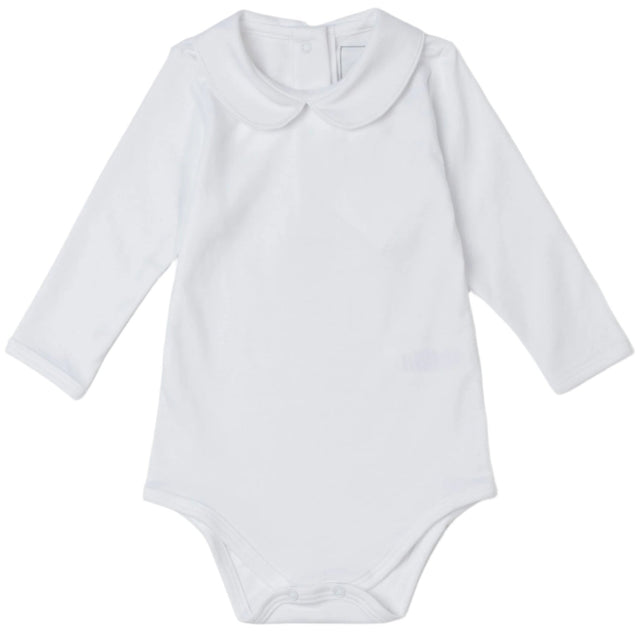 Ryann Pima Cotton Collared Onesie - HoneyBug 