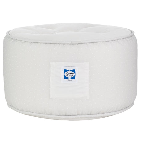 Sealy Pouf - Gray and Dot - HoneyBug 