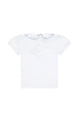 Nella Scallops Short Sleeve Tee