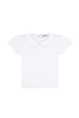 Nella Scallops Short Sleeve Tee