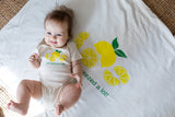I Get Squeezed A Lot Baby Blanket - HoneyBug 